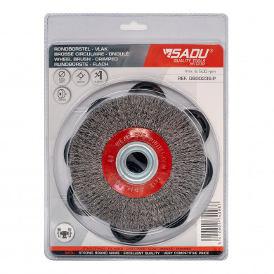 [080023SP] Rundbürste 125x22x30mm B=20+Red / Sadu