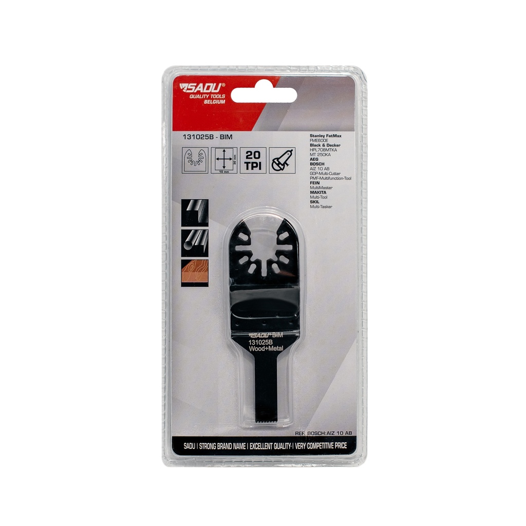 [131025B] Invalzaagblad 10x20mm BiM 20TPI
