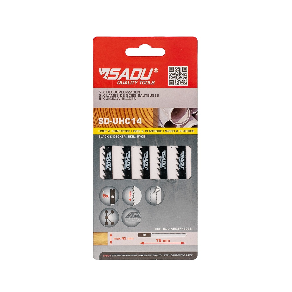 [100072B] Decoupeerzaag B&D Sadu SD-UHC14 - per 5