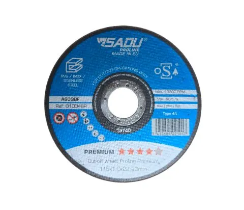 [010048P] Snijschijf Proline Premium 115x1.0x22,23 A60Q RVS vlak