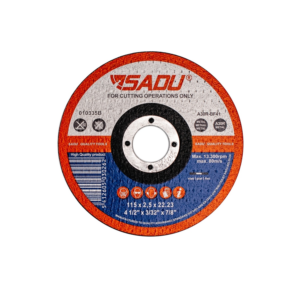 [010128A] Disque à ébarber Sadu 230x6,4x22,23 C30R pierre déporté