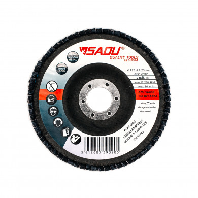 [020132A] Lamelleschijf Sadu/D 125 GA080 Premium