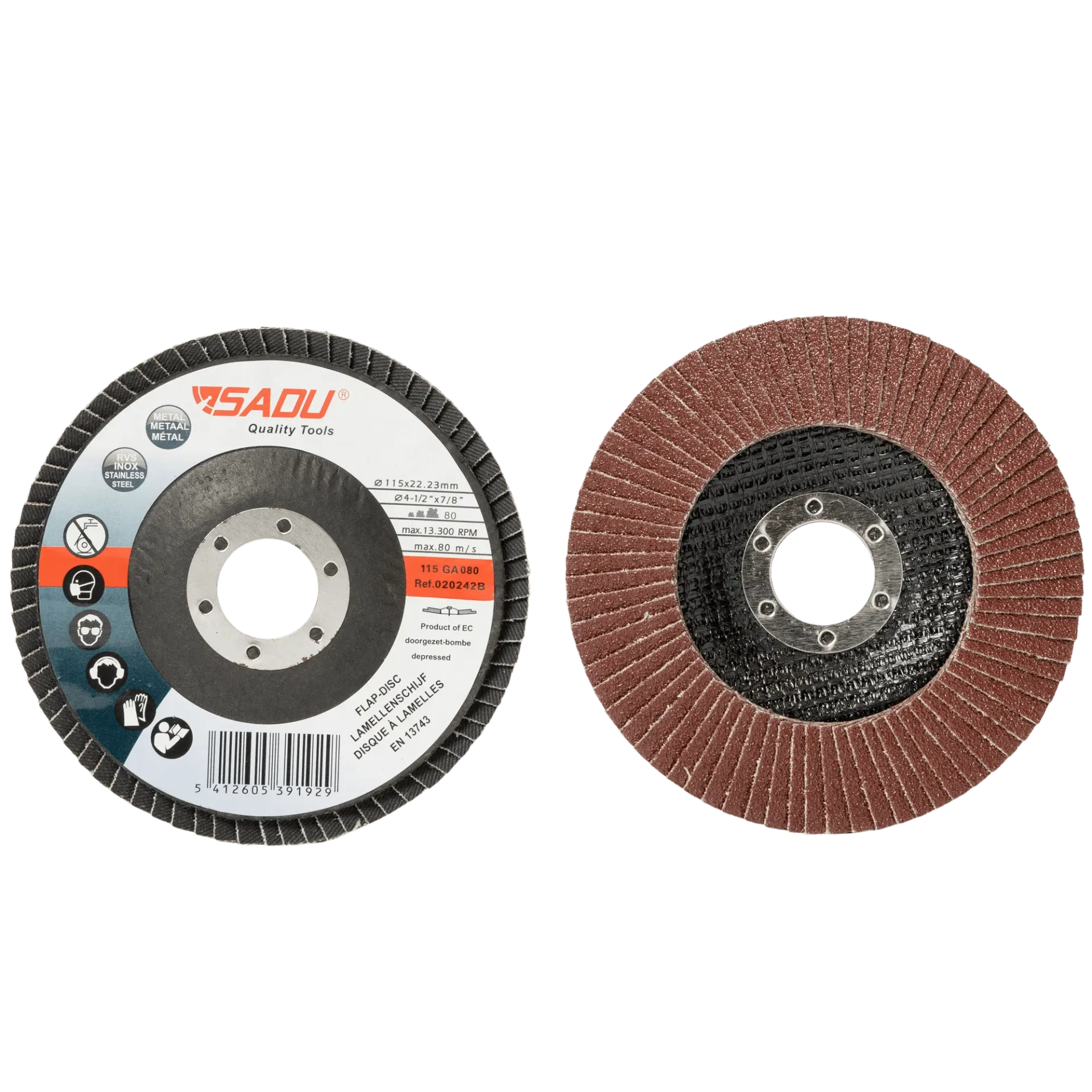 [020243B] Lamelleschijf Sadu/D 115 GA100 Standaard