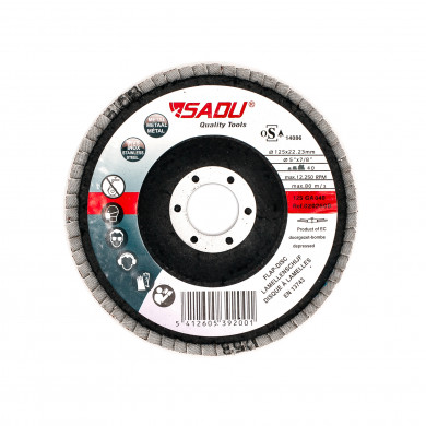 [020250B] Lamelleschijf Sadu/D 125 GA040 Standaard