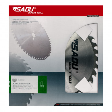 [090084A] Carbide circ. saw-blade 300x3.2x2.2x30 T=36 ATB - 639