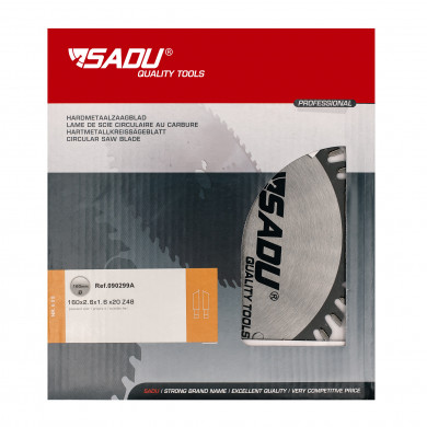 [090299A] Carbide circ. saw-blade 160x2.6/1.6x20 T=48 ATB/608