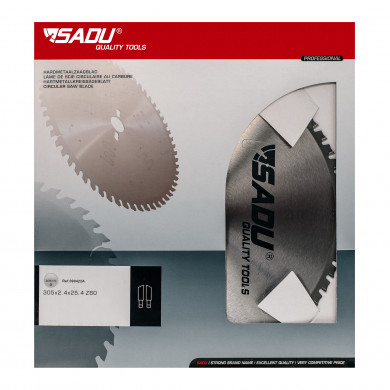 [090422A] HM-zaagblad 305 25,4 T=60 SFZ nr 507