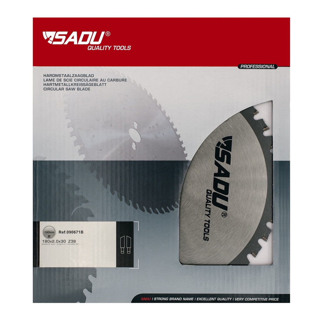 [090648B] Carbide circ. saw-blade 180x2.0/1.6x30 T=34 SFZ