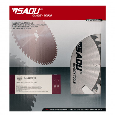 [091191B] HM-zaagblad 250 30/20-16 T=42 W