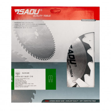 [091448B] Carbide circ. saw-blade 230x2.8/1.8x30  T=18 ATB nr 631