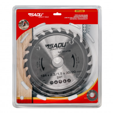 [091470B] Carbide circ. saw-blade DIY 184 30/20 T=24 ATB