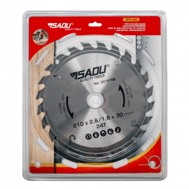 [091476B] HM-Sägeblatt DIY 210 30 Z=24 WZ