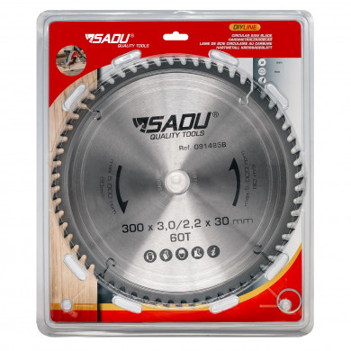 [091485B] Carbide circ. saw-blade DIY 300 30 T=60 ATB