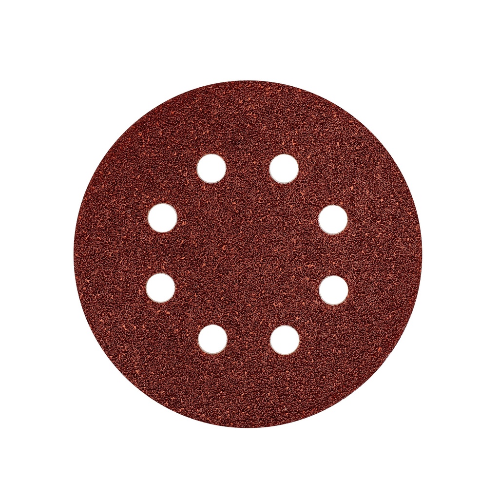 [110417A] Velcroschijf FBR 125mm K120 8 gaten Bosch (per 25)