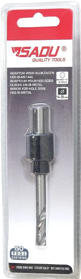 [120058AP] As met centerboor klokzaag 3/8" zeskant (31-210mm)