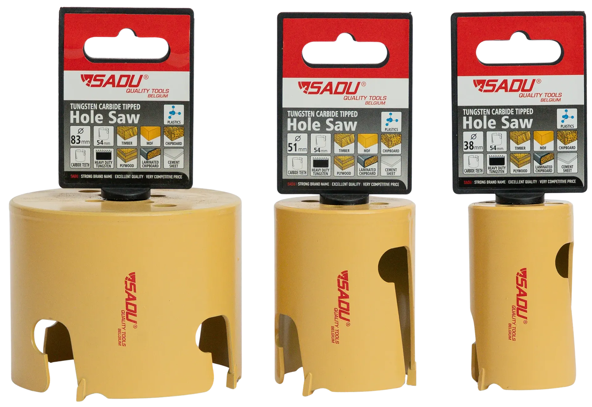 [120342BP] Hole saw type TCT - carbide - 77 mm