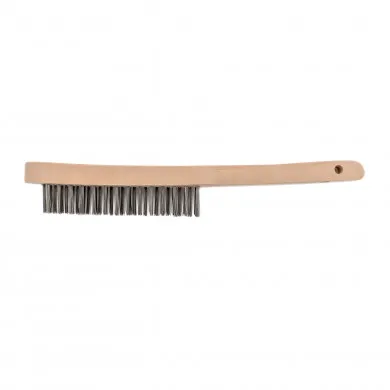 [080296S] Brosse à main pour soudeur SADU 295x145x35mm 3rangs inox V2A