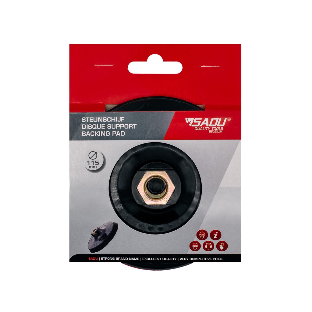 [030014A] Disque de support velcro dia 115mm M14