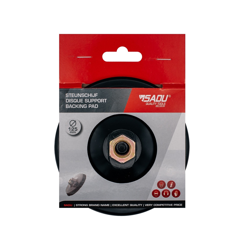 [030015A] Quick grip pad dia 125mm M14