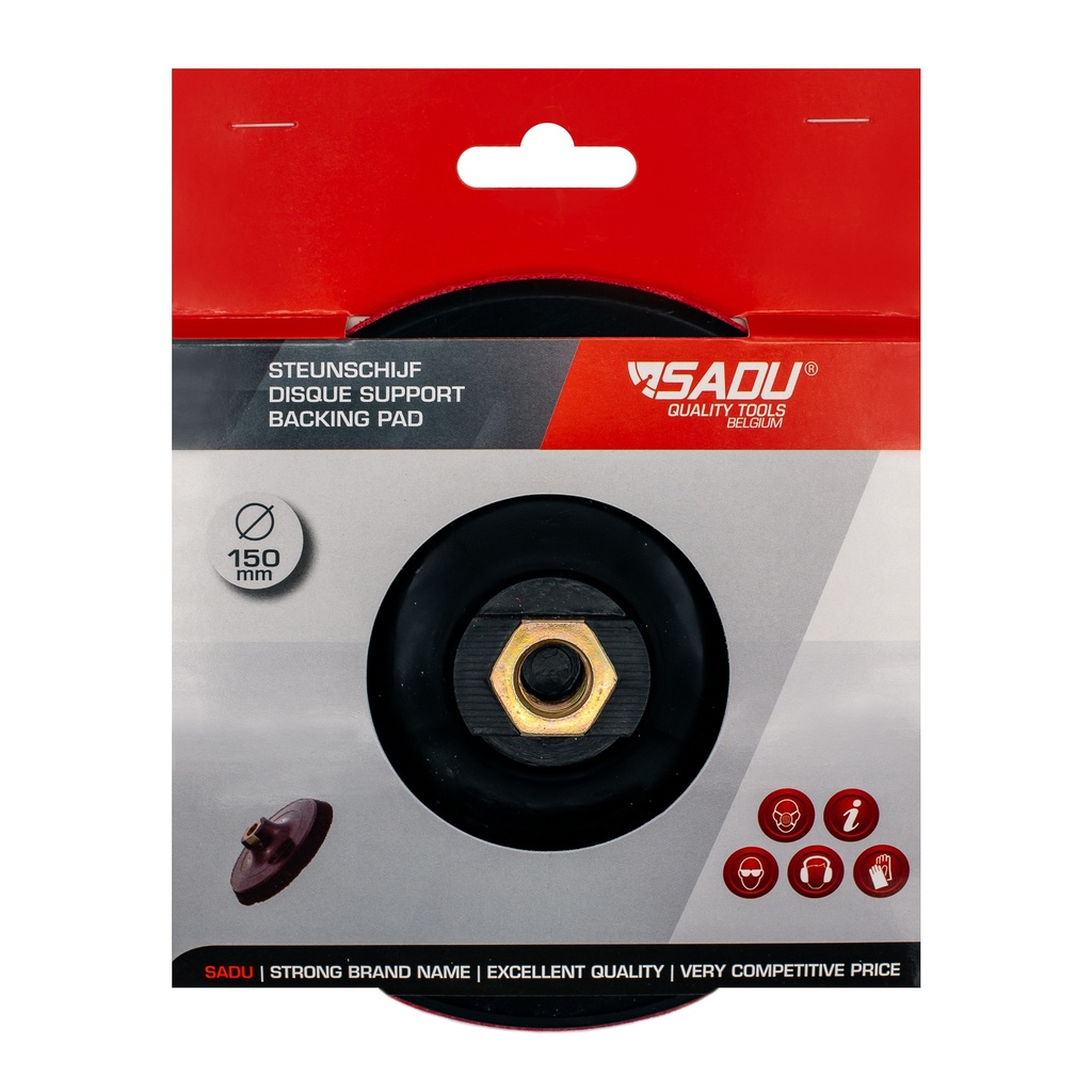 [030016A] Quick grip pad dia 150mm M14