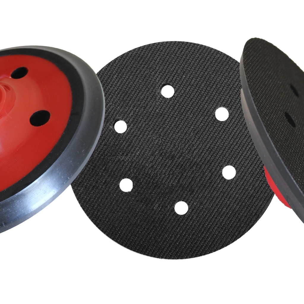 [030067B] Disque de support velcro dia 150mm M14 6 trous