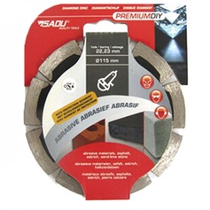 [061468B] Disque diamanté Premium DIY 230x22,23x8mm (abrasif)