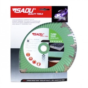 [061560B] Diamantschijf Premium 115x22,23x7mm Turbo Wave