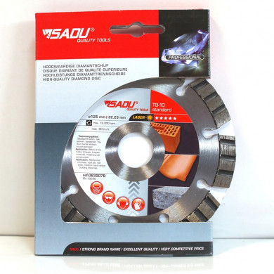 [063228B] Disque diamanté Standard 115x22,23x10mm TB-10