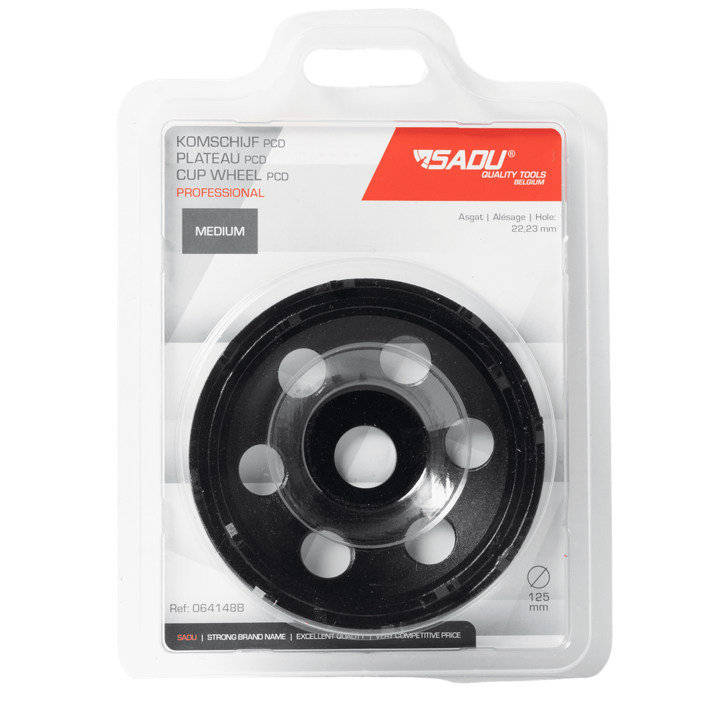 [064148B] Komschijf diamant Professional 125x22,23mm PCD medium