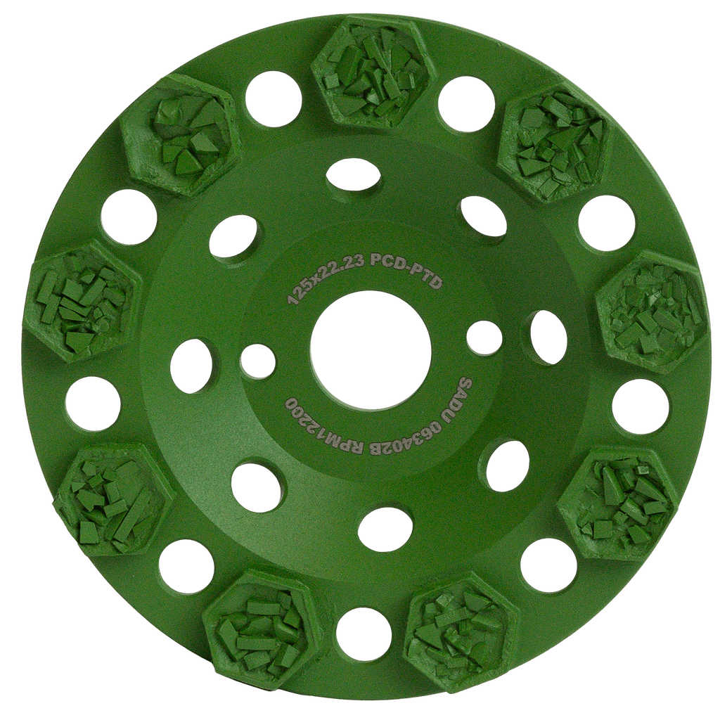 [064301B] Komschijf diamant Premium 125x22,23x6mm PCD-PTD