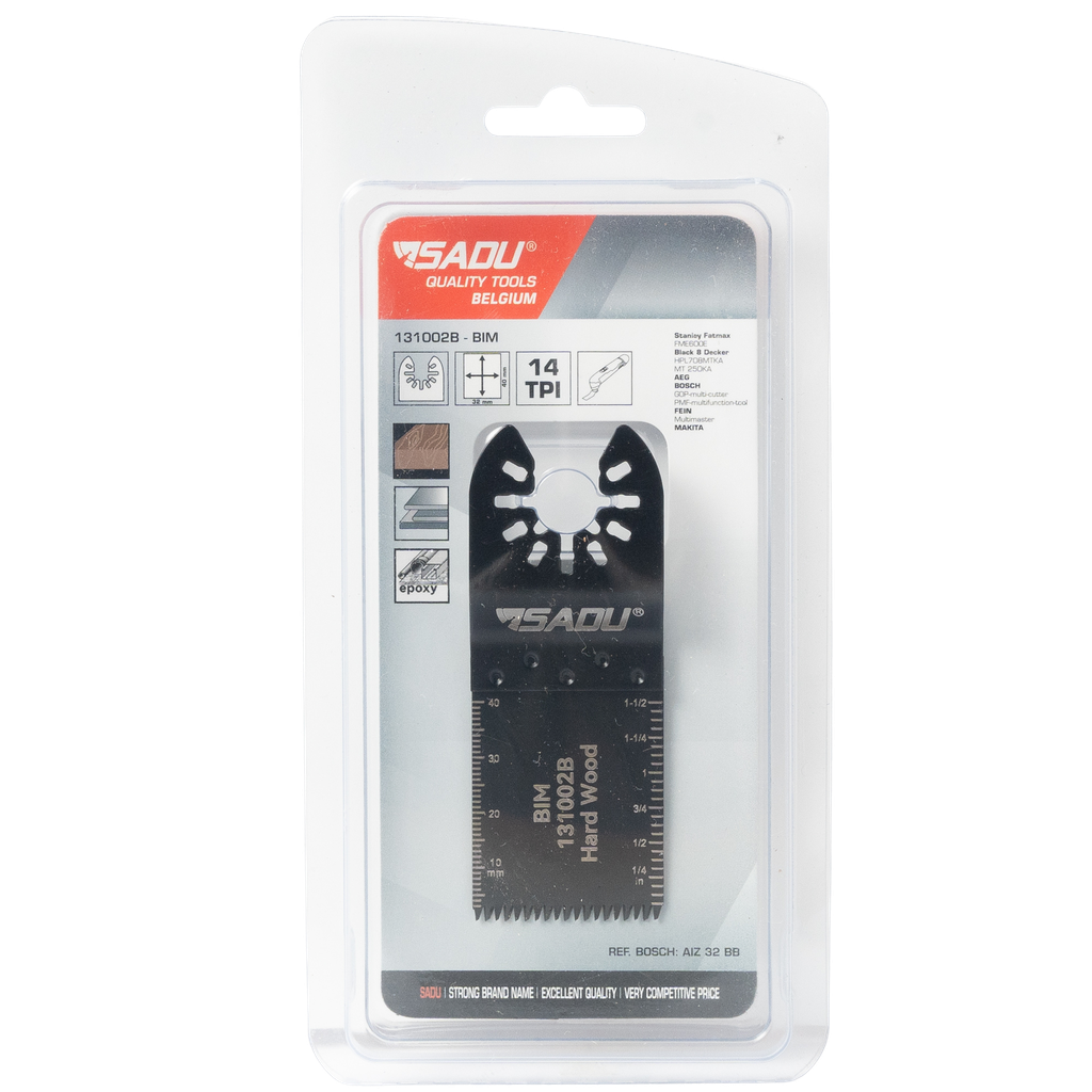 [131002B] Tauchsägeblatt 32x40 mm BiM 14TPI