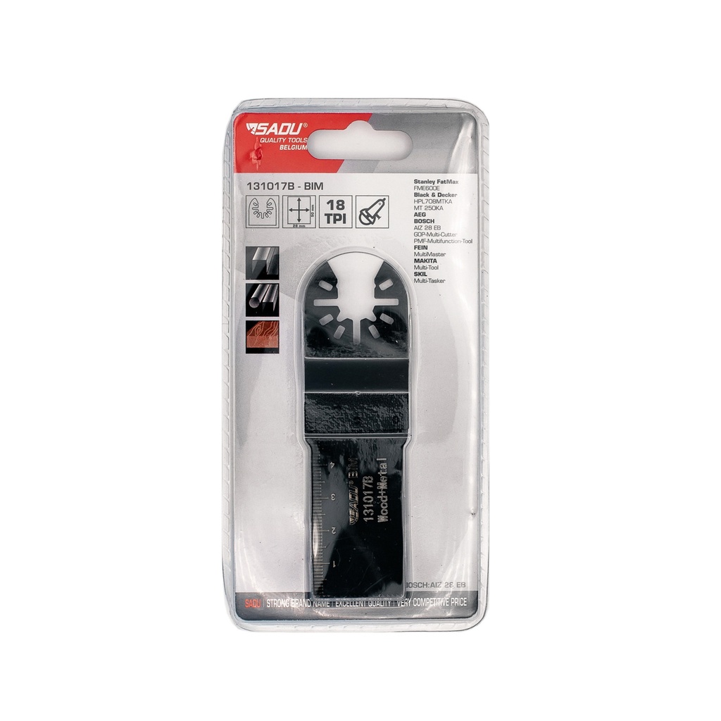 [131017B] Plunge saw blade 28x50mm BiM 18TPI
