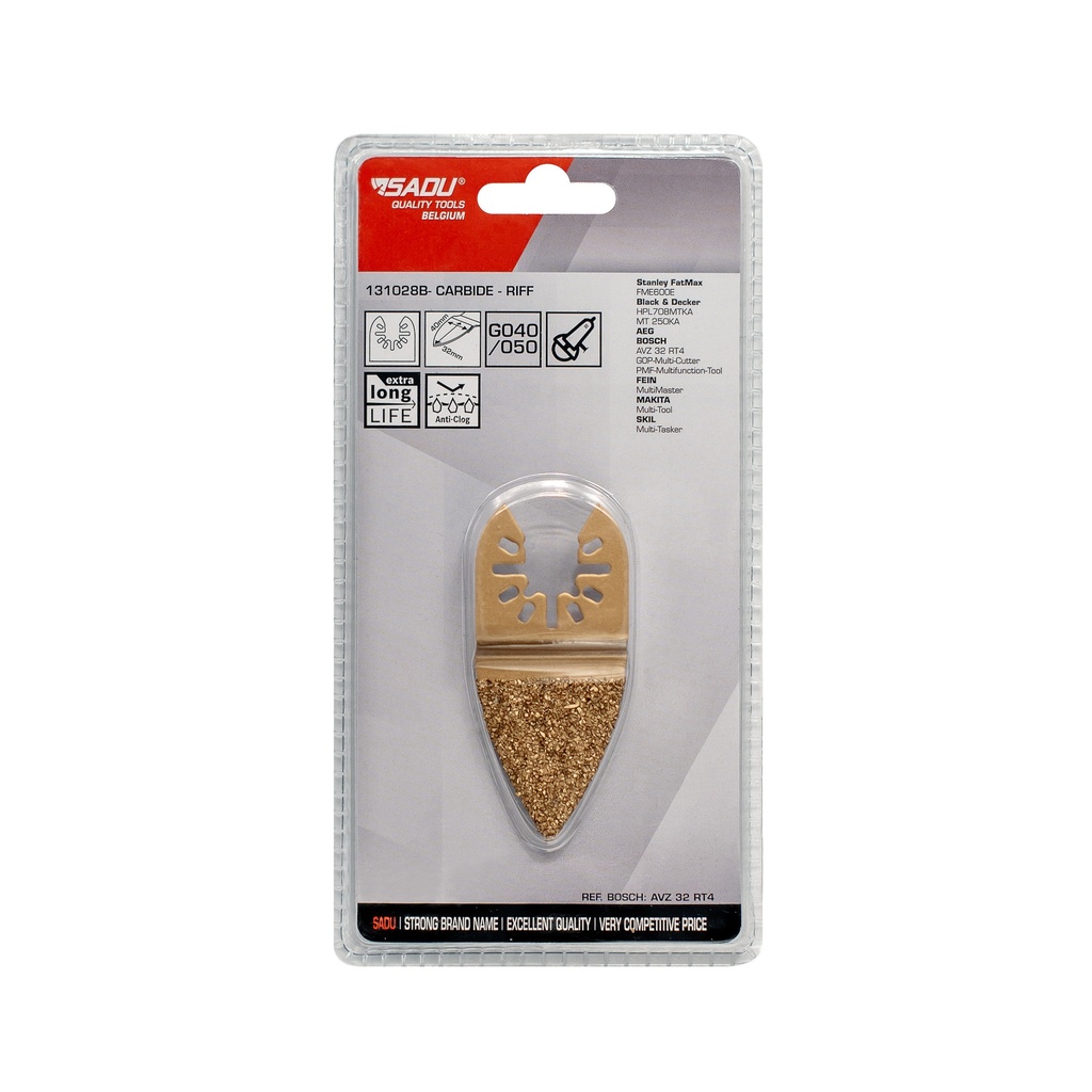 [131028B] Schuurvinger 33x80mm Carbide