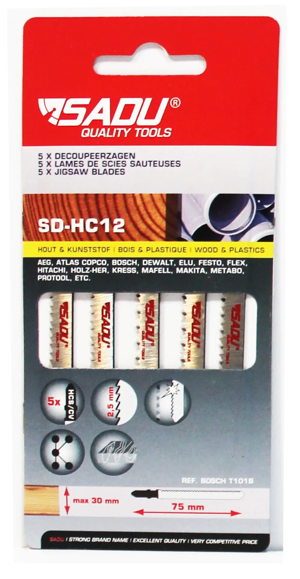 [100004B] Stichsägeblatt Sadu SD-HC12 - pro 5