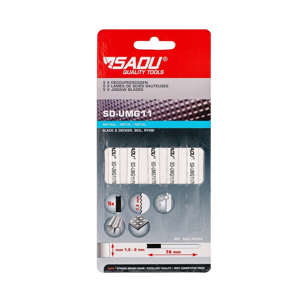 [100080B] Stichsägeblatt Sadu SD-UMG11 - pro 5