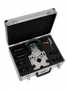 [063182B] Sintered diamond tile drill set (6,8,10,12mm) + mini drill guide