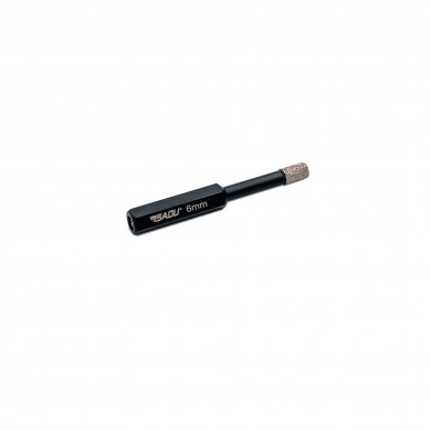 [063459B] Diamanttegelboor droog zeskant wax 6mm l=65mm