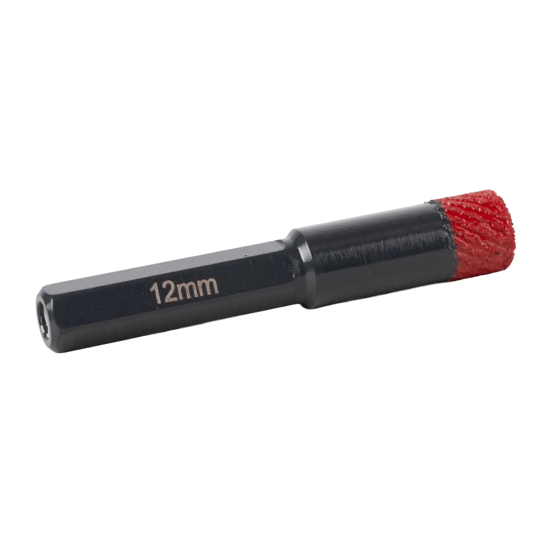 [063912B] Diamanttegelboor droog zeskant wax 12mm l=65mm met patroon