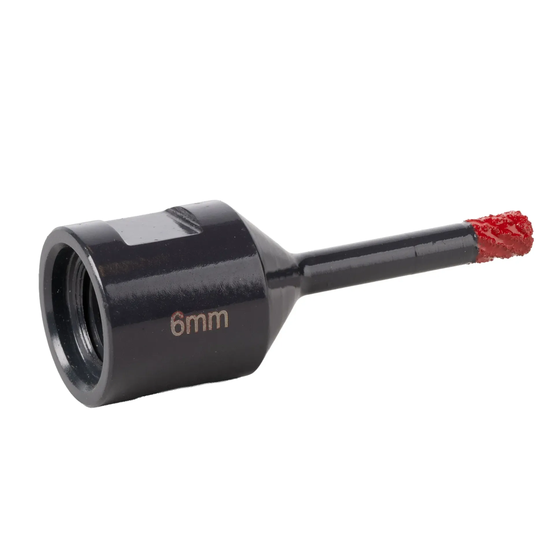 [063913B] Diamanttegelboor droog M14  brazed 6mm l=60mm met patroon