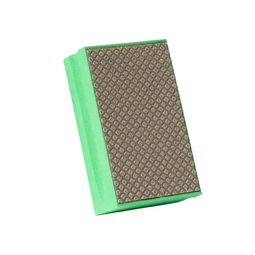[061901B] Electroplated diamond sanding block 90x55mm G060