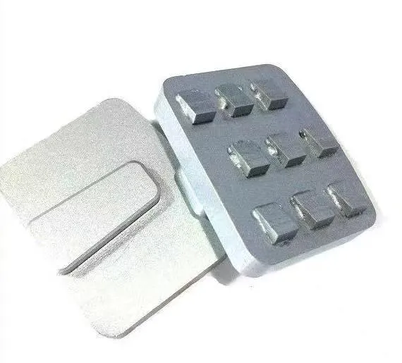 [064266B] Diamantsegment Scanmaskin Pirajja PCD nobs - Silver