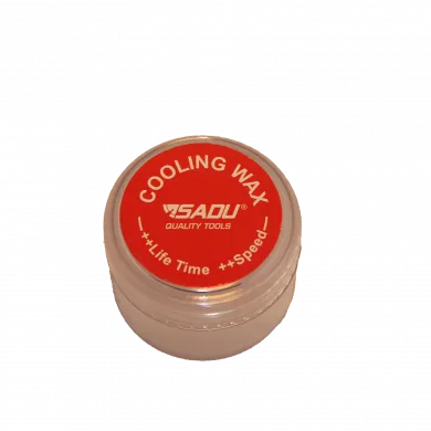 Refill wax for diamond tile drills