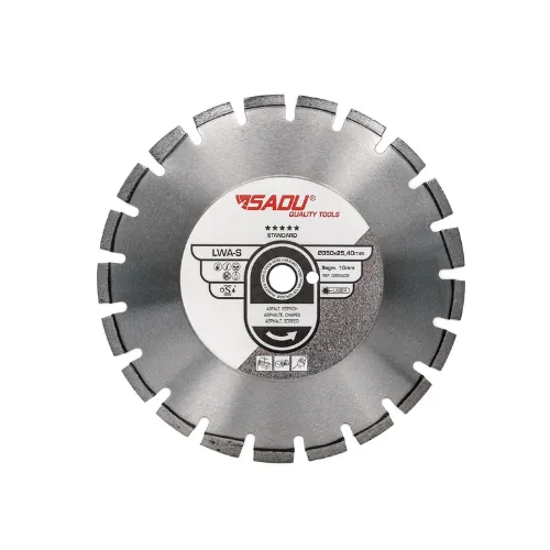 Diamond grinding disc for asphalt